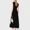 Robe longue à découpe à la taille Robe longue à découpe à la taille