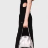 Robe longue à découpe à la taille Robe longue à découpe à la taille
