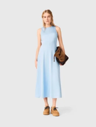 Robe longue dos nu
