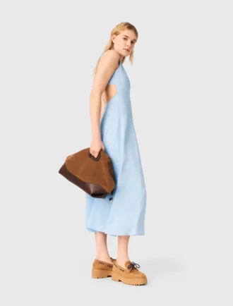 Robe longue dos nu