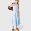 Robe longue dos nu