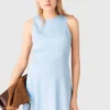 Robe longue dos nu