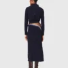 Robe longue en maille avec pull amovible Robe longue en maille avec pull amovible