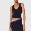 Robe longue en maille avec pull amovible Robe longue en maille avec pull amovible