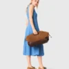 Robe longue en maille pointelle