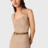 Robe longue en maille à strass Robe longue en maille à strass