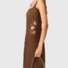 Robe longue en mélange de lin Robe longue en mélange de lin