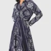 Robe longue imprimé bandana Robe longue imprimé bandana