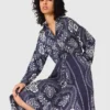 Robe longue imprimé bandana Robe longue imprimé bandana