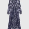 Robe longue imprimé bandana Robe longue imprimé bandana