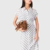 Robe longue à imprimé jacquard Robe longue à imprimé jacquard