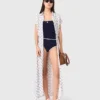 Robe longue à imprimé jacquard Robe longue à imprimé jacquard