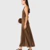 Robe longue plissée Robe longue plissée