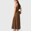 Robe longue plissée Robe longue plissée