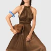 Robe longue plissée Robe longue plissée