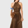 Robe longue plissée Robe longue plissée
