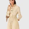 Robe longue plissée à œillets Robe longue plissée à œillets