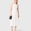 Robe midi dos nu