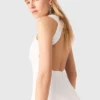 Robe midi dos nu