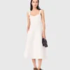 Robe midi en maille