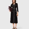Robe midi en maille Robe midi en maille