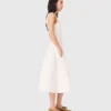 Robe midi en maille
