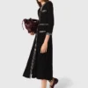 Robe midi en maille Robe midi en maille