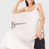 Robe midi en maille