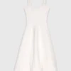 Robe midi en maille