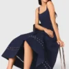 Robe midi évasée