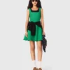 Robe patineuse en maille