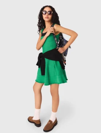 Robe patineuse en maille