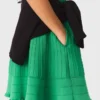 Robe patineuse en maille