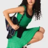 Robe patineuse en maille