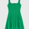 Robe patineuse en maille