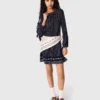 Robe plissée imprimé bandana Robe plissée imprimé bandana