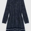 Robe plissée imprimé bandana Robe plissée imprimé bandana
