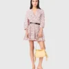 Robe plissée à motifs Robe plissée à motifs