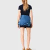 Robe polo à bordures contrastées