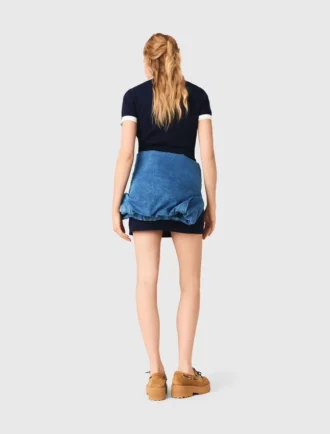 Robe polo à bordures contrastées