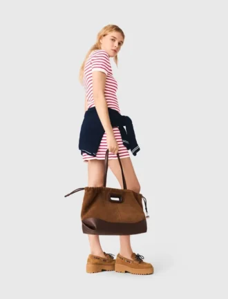 Robe polo à rayures