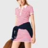 Robe polo à rayures