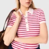 Robe polo à rayures