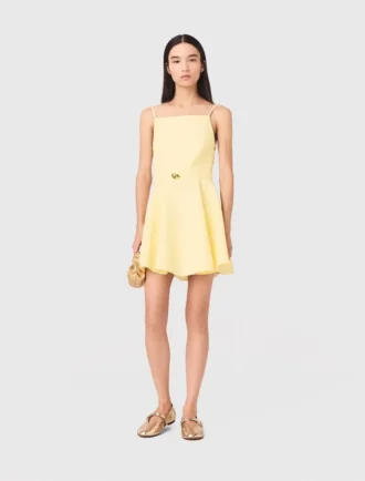 Robe évasée à bretelles