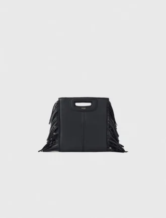 Sac en cuir avec bandoulière à chaîne