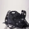 Sac en cuir gaufré Miss M Mini Sac en cuir gaufré Miss M Mini