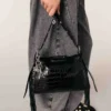 Sac en cuir gaufré Miss M Mini Sac en cuir gaufré Miss M Mini
