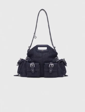 Sac en denim à poches Miss M