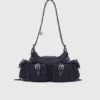 Sac en denim à poches Miss M