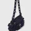 Sac en denim à poches Miss M
